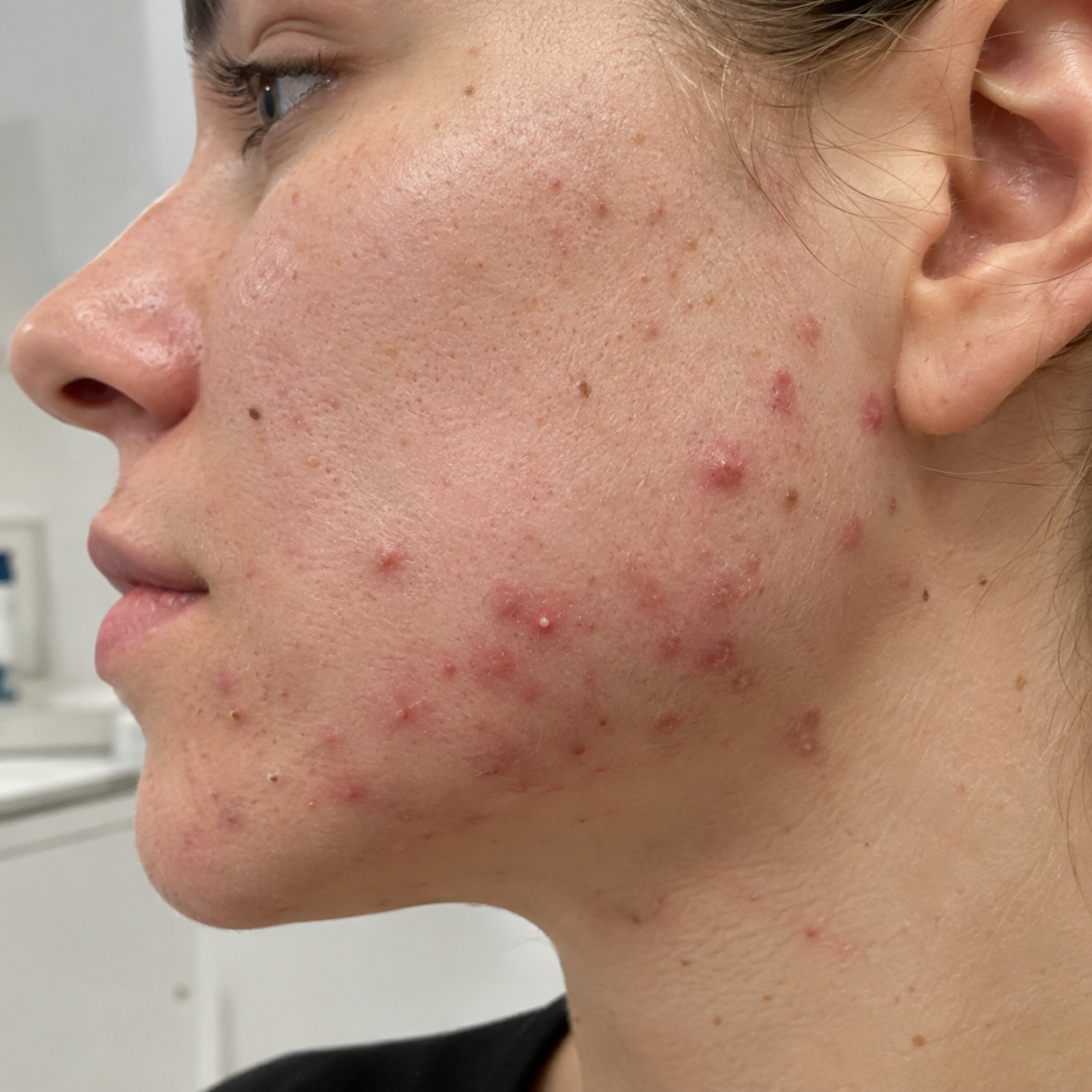 'Gewone' acne of hormonale acne?